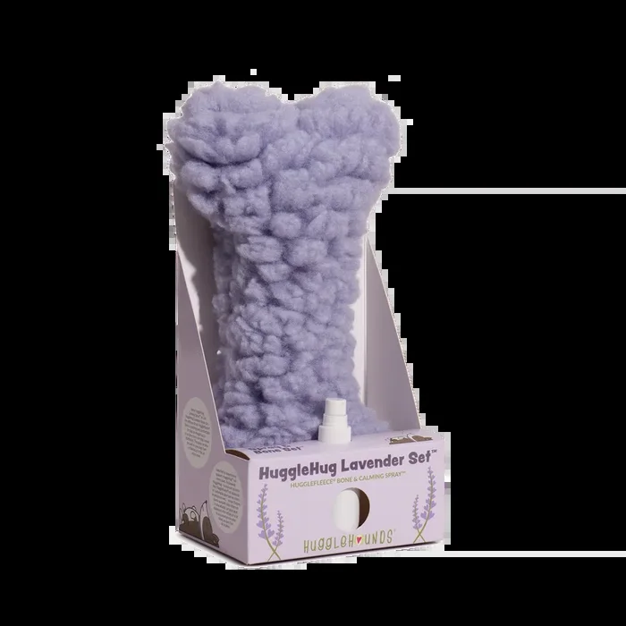 Huggle Hounds HuggleHug™ Lavender Bone and Calming Spray Set