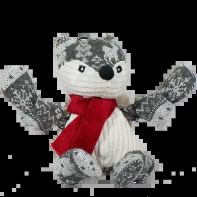 HuggleHounds Festive Frankie Fox Knottie Large