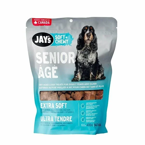 Jay’s Soft & Chewy Senior Liver Treat Dog 400 g