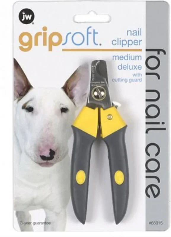 JW Pet Gripsoft Deluxe Dog Nail Clipper, Medium