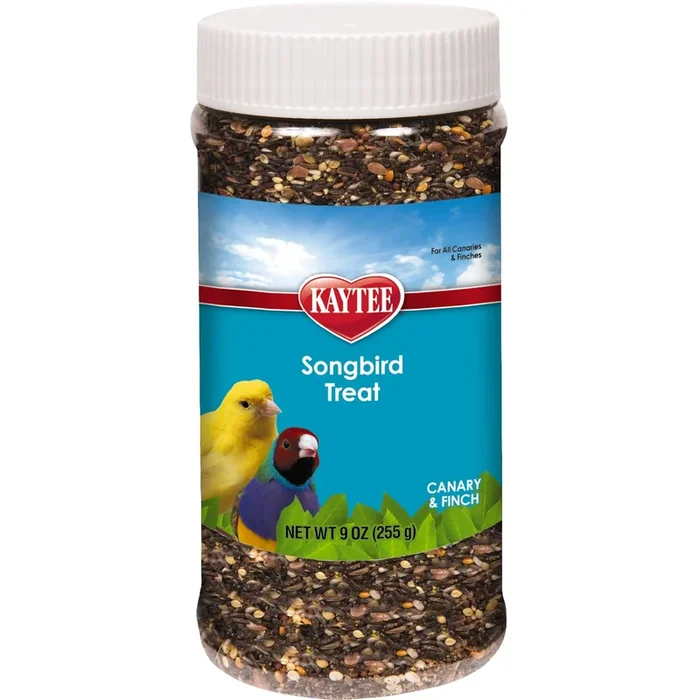 Kaytee Songbird Treat Jar – Canary & Finch 9 oz