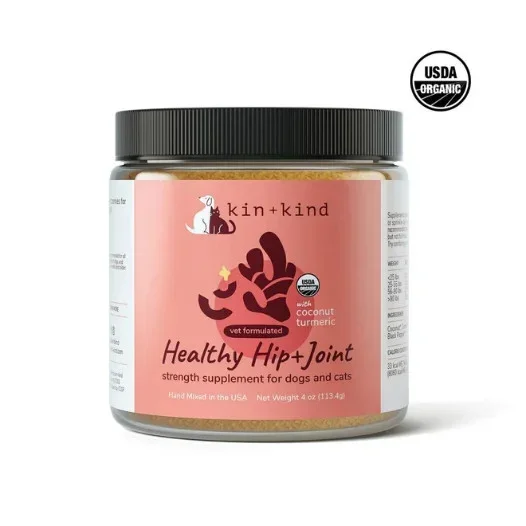 Kin + Kind Organic Healthy Hip & Joint Dog and Cat Supplement