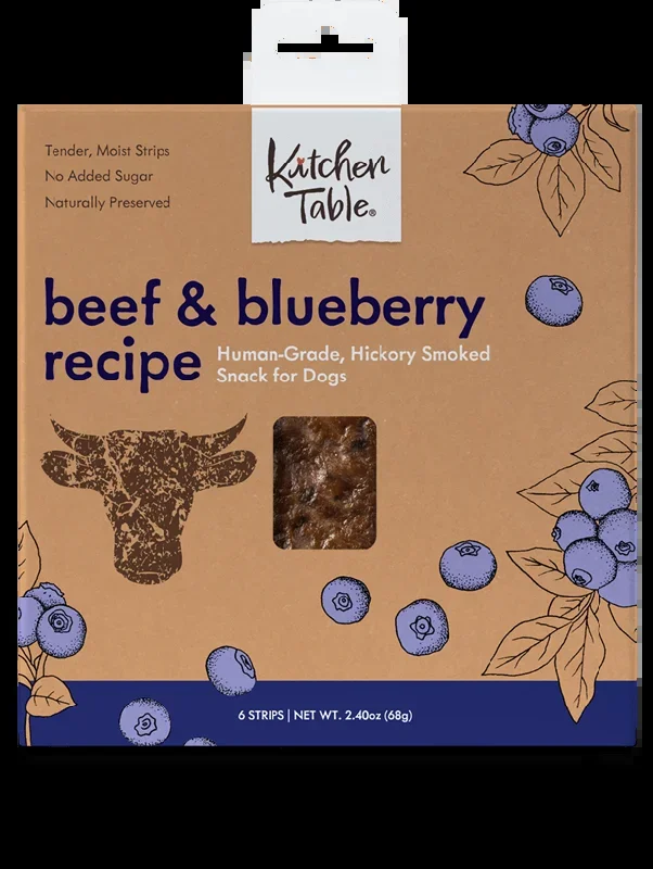 Kitchen Table Beef & Blueberry Recipe