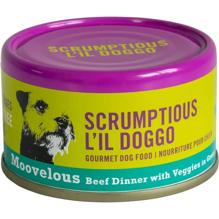 L’il Doggo Beef Dinner with Veggies in Gravy 3oz