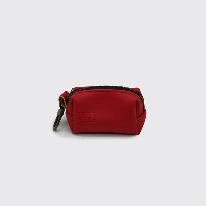 Leather Poop Bag Dispenser