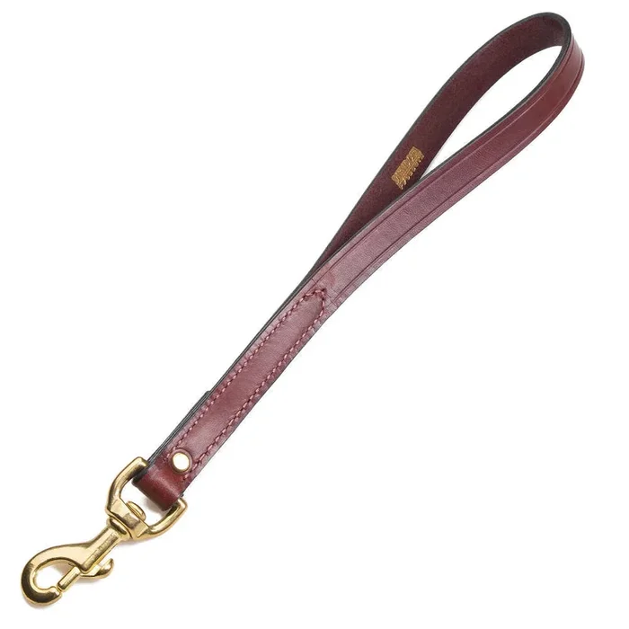 Leather Traffic Leash – Chestnut