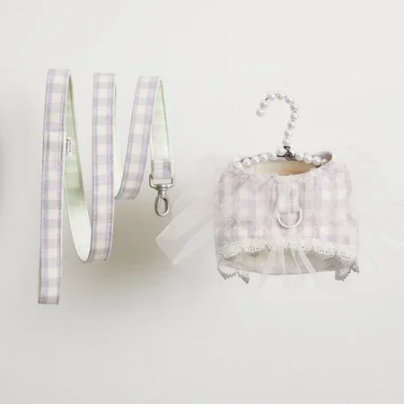 Louisdog Lilac Cape Harness Set