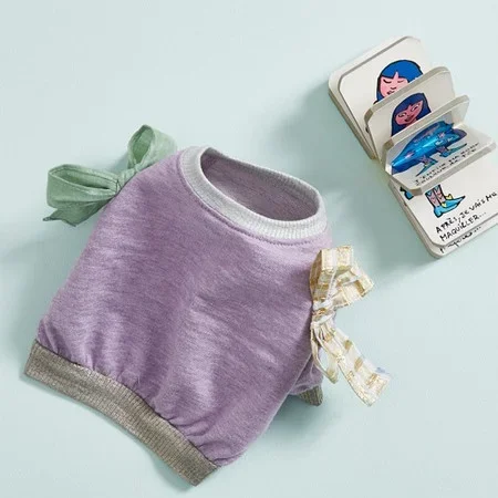 Louisdog Organic Ribbon Sweater Shirt