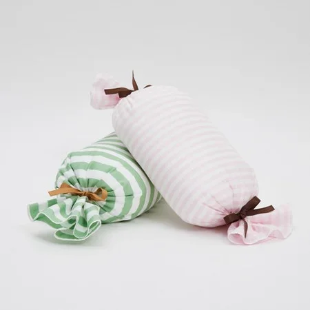 Louisdog Stripe Candy Pillow