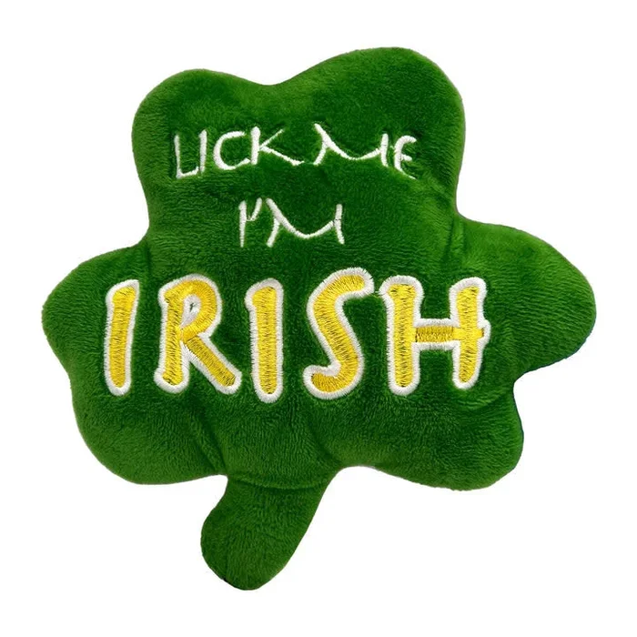 LULUBELLES Lick Me I’m Irish Dog Toy