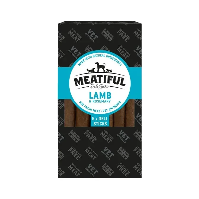 Meatiful, Lamb & Rosemary Deli Sticks