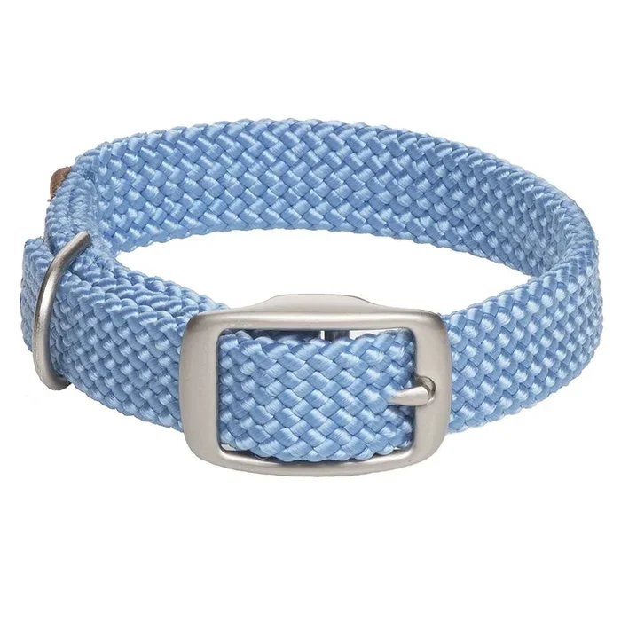 Mendota Double Braid Collar – Satin Nickel
