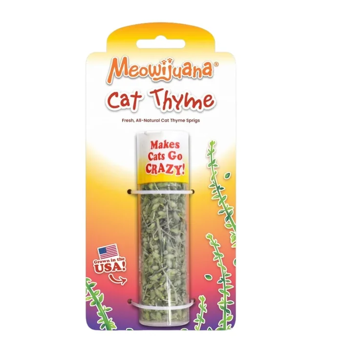 Meowijuana Cat Thyme Sprigs Cat Toy