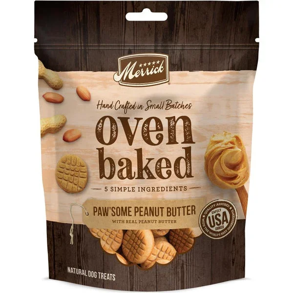 Merrick Oven Baked Paw’some Peanut Butter Dog Treats