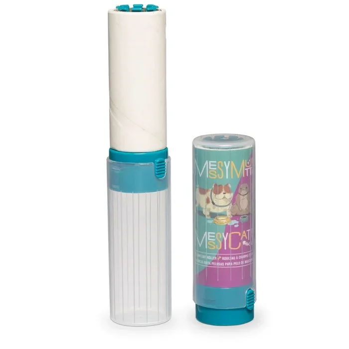 Messy Mutts Travel Size Pet Hair Lent Roller – 6.8″