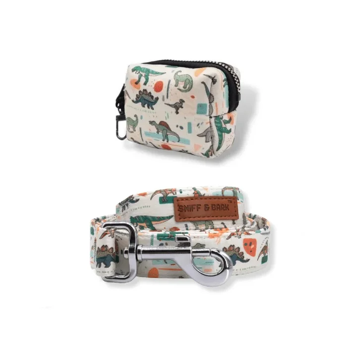 Mint Snappy Dino GlamGo™ + Joyline™ – Stroll Essentials Set