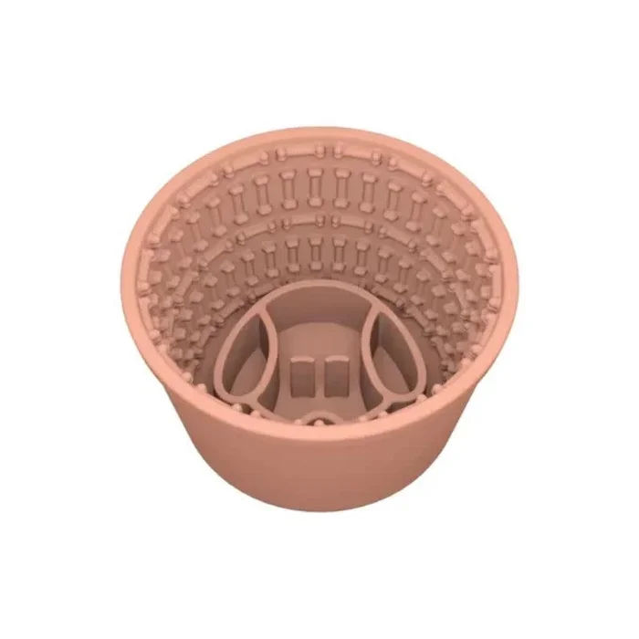 MODERN PET Chill-Out Canine Chow Bowl Terracotta
