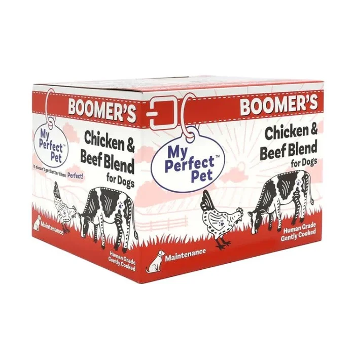 MY PERFECT PET Gently Cooked Dog Food Boomer’s Chicken and Beef