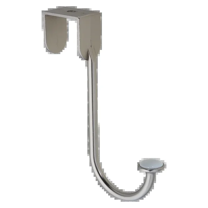 National Hardware Over Door Hook Satin Nickel