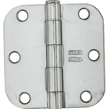 National N830-190 Radius Corner Door Hinge, Zinc ~ 3
