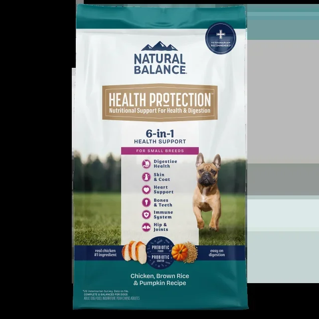 Natural Balance Chicken, Brown Rice & Pumpkin Small Breed Recipe Dry Dog Food