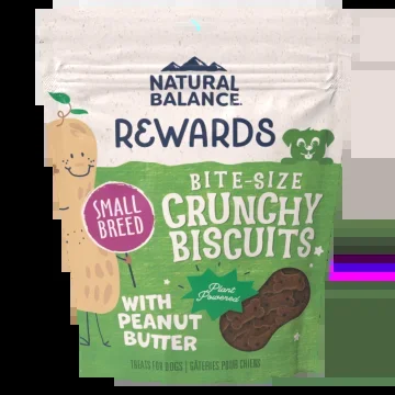 Natural Balance Crunchy Biscuits Small Breed With Peanut Butter