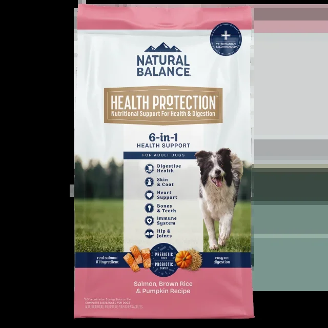Natural Balance Salmon, Brown Rice & Pumpkin Recipe Dry Dog Food