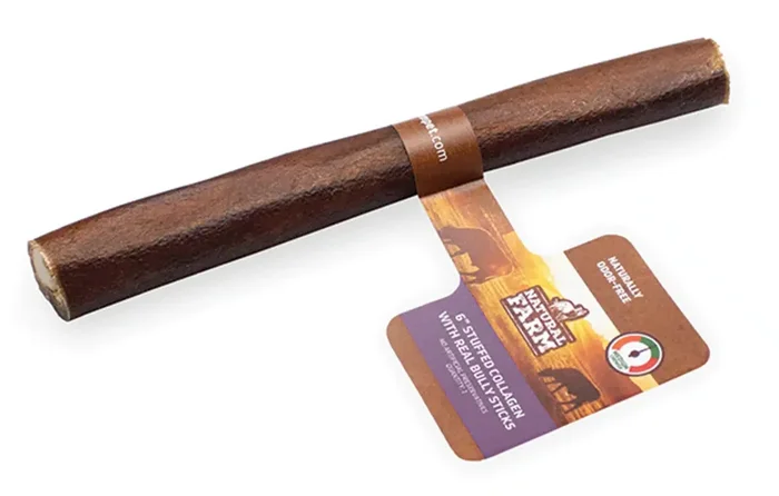 Natural Farm Collagen Peanut Butter Stick 6in*