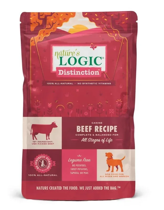 NATURE’S LOGIC Distinction Dry Dog Food Beef