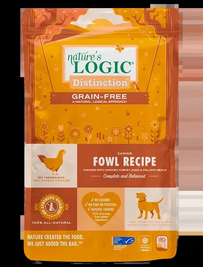Nature’s Logic K9 Grain Free Distinction Fowl