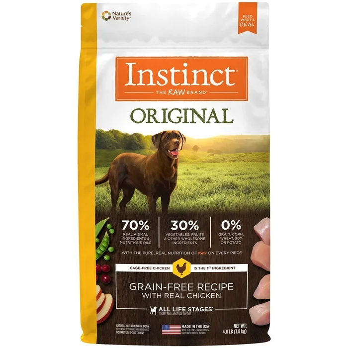 Nature’s Variety Instinct® Original Grain-Free Recipe with Real Chicken