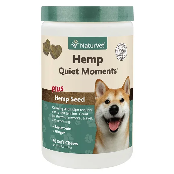 NaturVet Hemp Quiet Moments Calming Aid