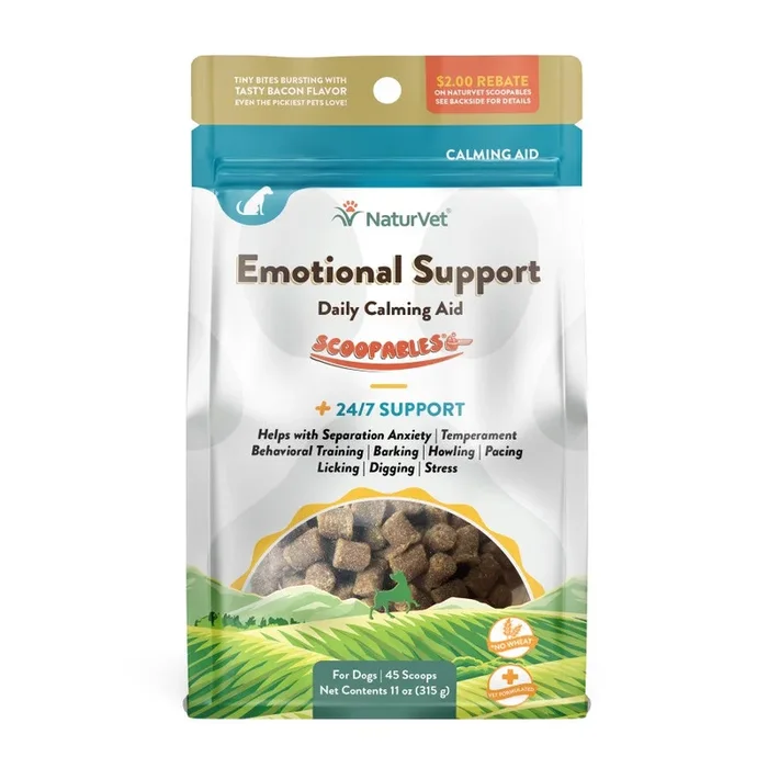 Naturvet Scoopables Emotional Support Daily Calming Aid For Dogs 11oz
