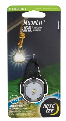 NiteIze Rechargeable Moonlit White Micro Lantern