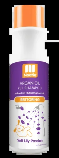 Nootie Soft Lily Passion Restoring Argan Oil Shampoo for Dogs (16-oz)