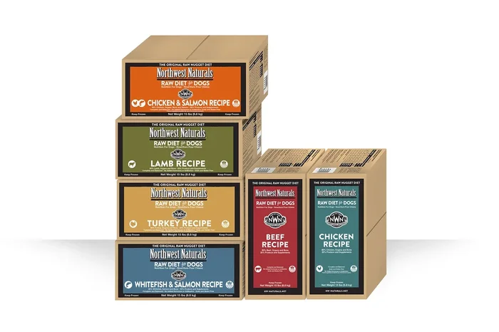 NORTHWEST NATURALS Frozen Raw Turkey Dog Food 25lb Bulk