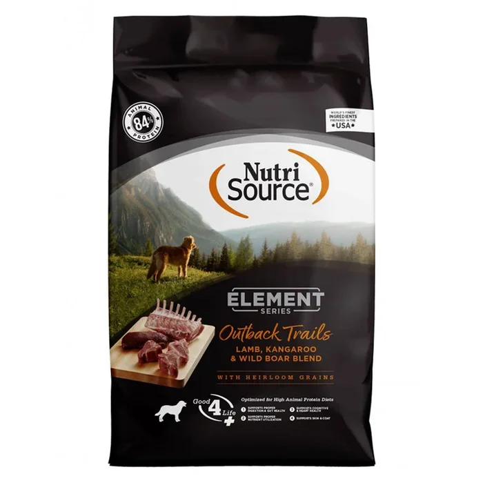 Nutrisource Element Series Outback Trails Recipe Dry Dog Food 12lb Bag