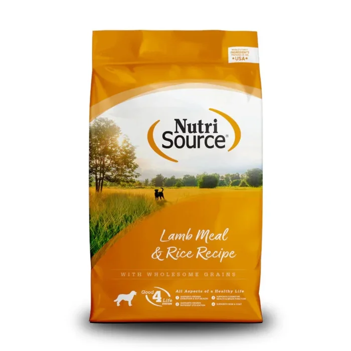 NutriSource Lamb and Rice Dog