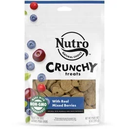 Nutro Crunchy Treats Dog Treats 10 oz. Mixed Berry
