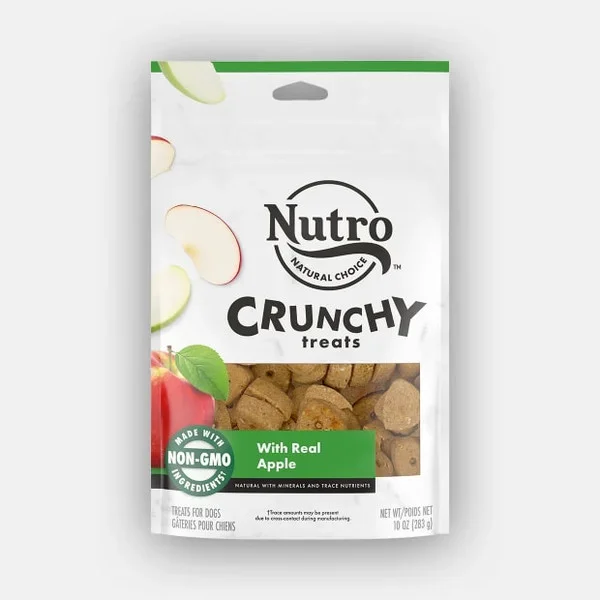 Nutro Crunchy Treats With Real Apple 10 oz