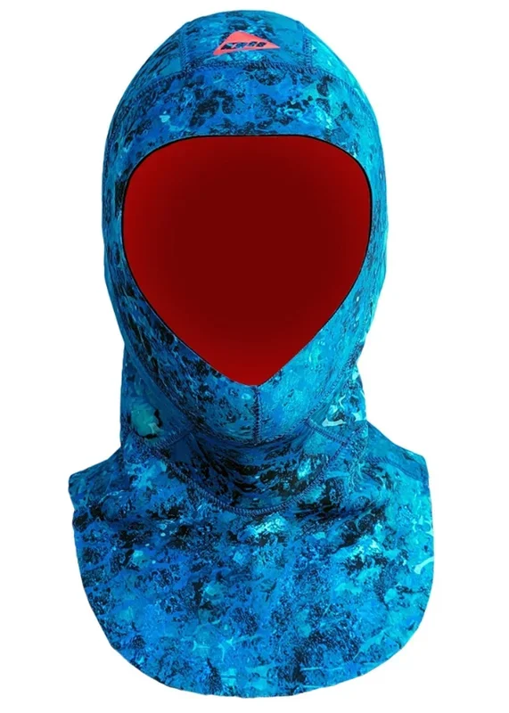 Ocean Hunter Chameleon Offshore 3mm Hood – Camo Blue