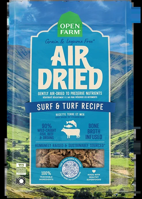 Open Farm Air Dried Surf & Turf Recipe for Dogs