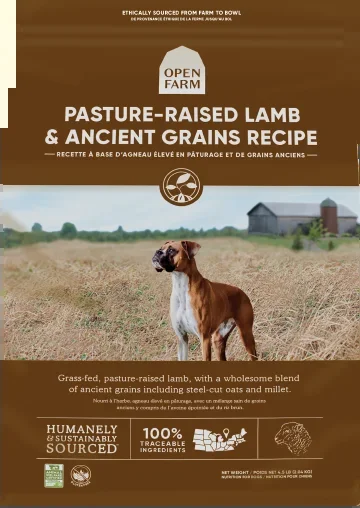 Open Farm Ancient Grains Harvest Pasture Lamb