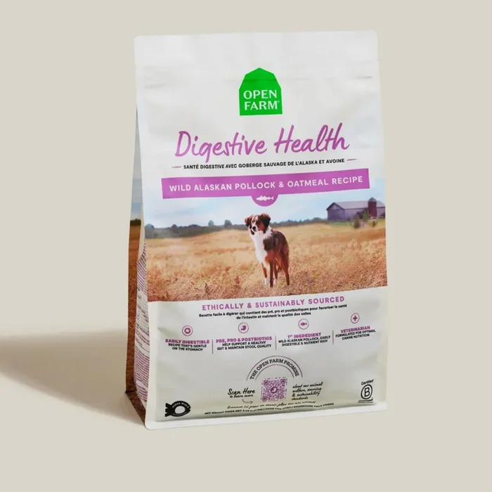 Open Farm Dog Digestive Health Pollock & Oatmeal