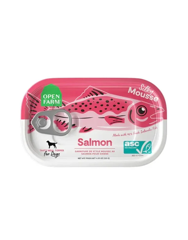 OPEN FARM Dog Salmon Topper 4.59 oz Case/12