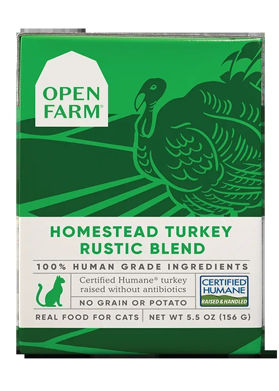 Open Farm Homestead Turkey Rustic Blend (5.5-oz, single)