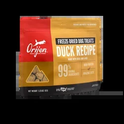 Orijen 3PACK Treat Freeze Dried Dog Treats- Free Run Duck 3.25oz