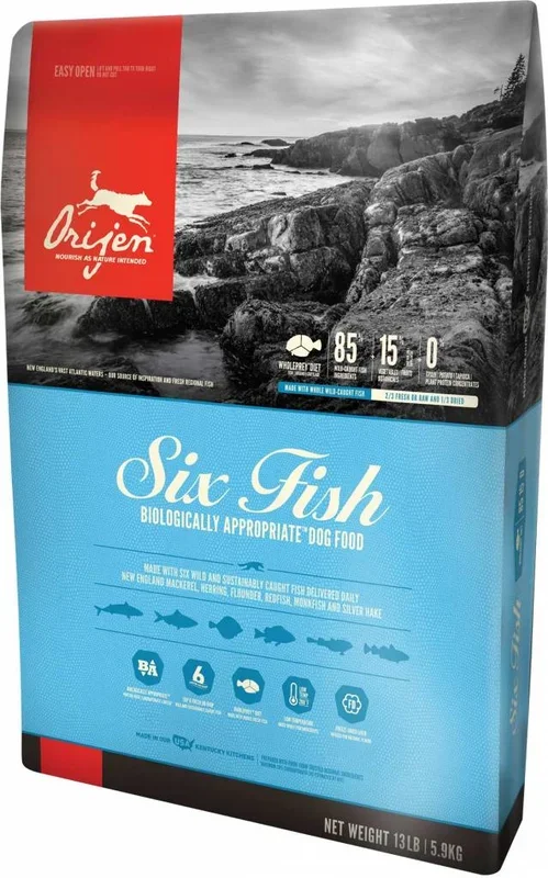 ORIJEN USA Six Fish Grain-Free Dry Dog Food