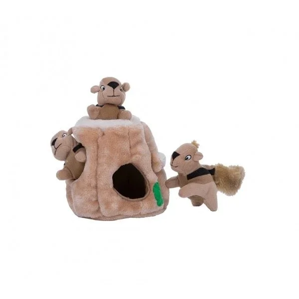 OUTWARD HOUND Hide-A-Squirrel Plush Puzzle Toy