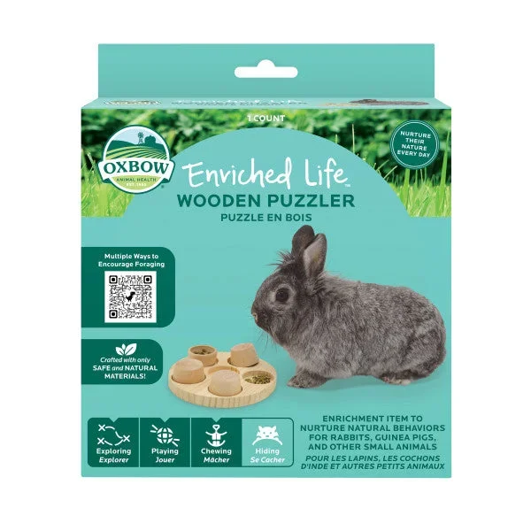 Oxbow Animal Health Enriched Life – Wooden Puzzler